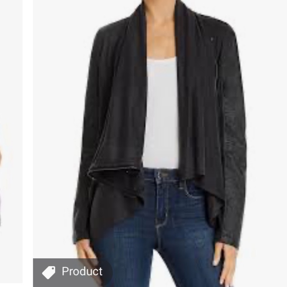 Blank NYC leather/suede jacket